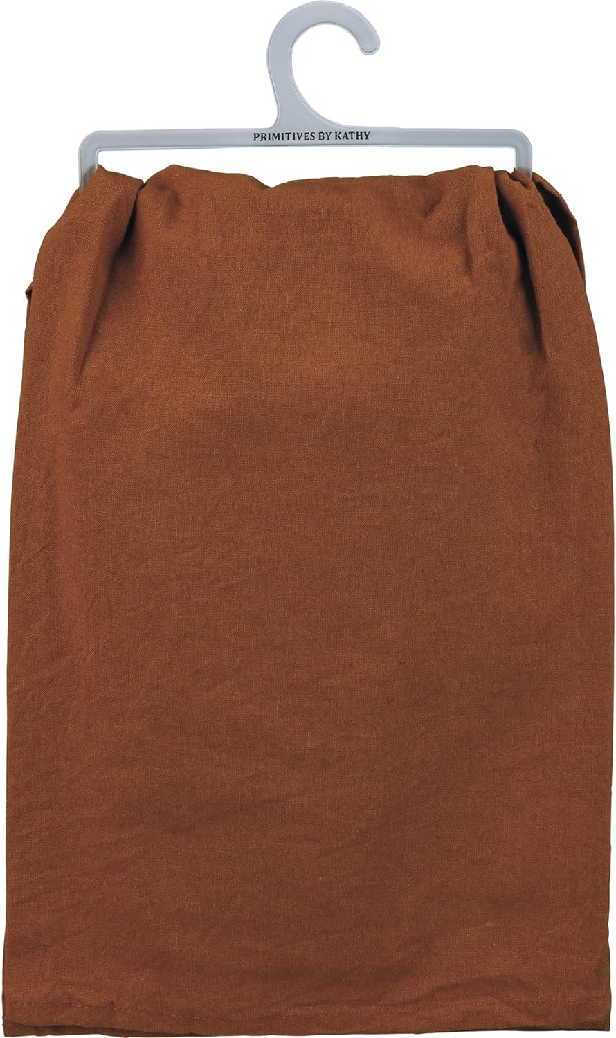 Primitives by Kathy Kitchen Towel - Pumpkin Pie