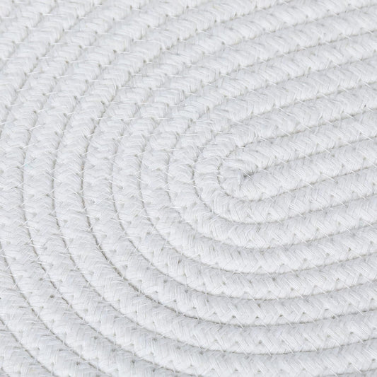 Midlee Rope Dog Bowl Placemat Cotton Indoor Pet Cat Mat Food Water Mat