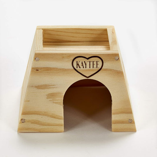 Kaytee Woodland Get A Way House (5"L x 4.5"W x 3.25"H)