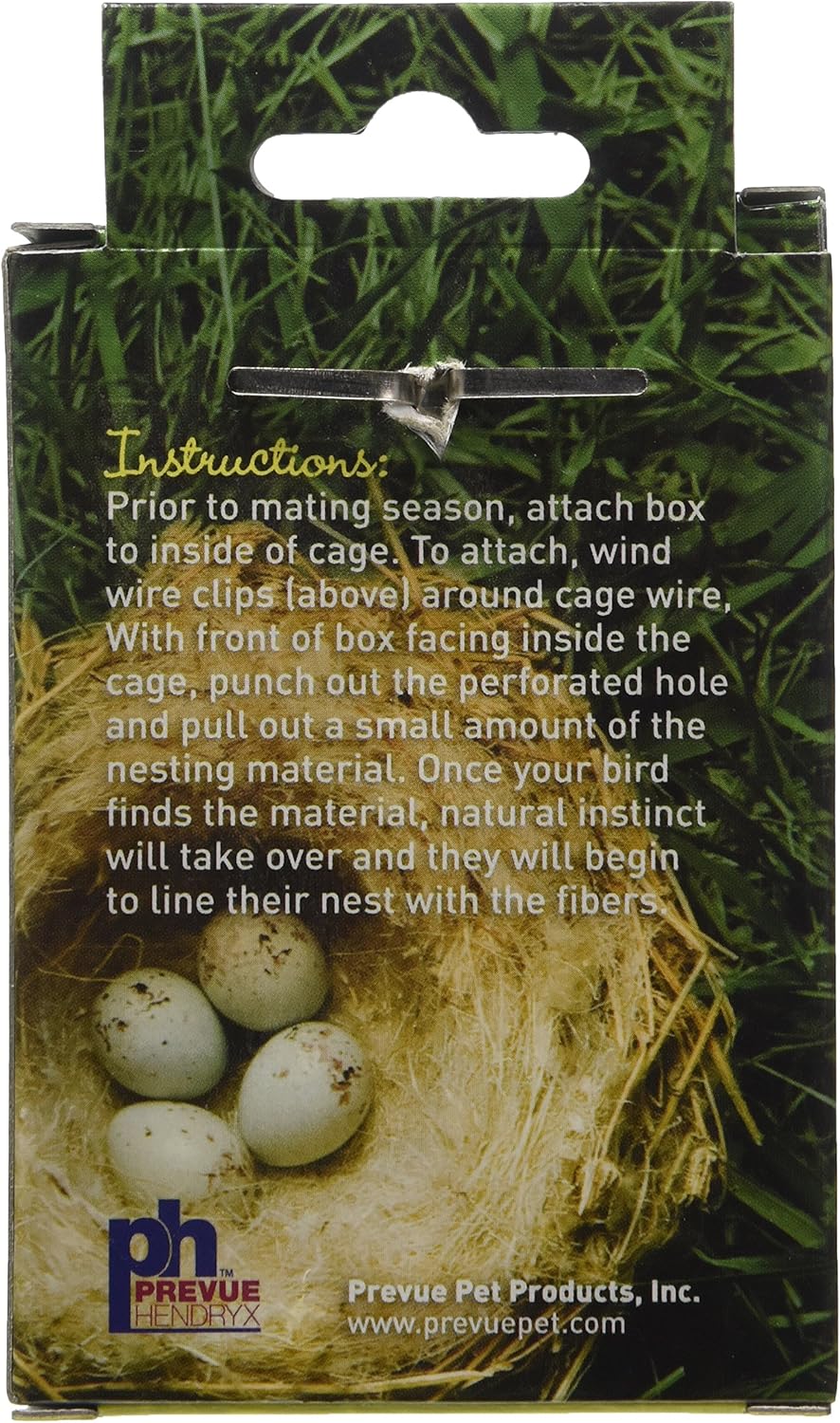 Prevue Nesting Material Cotton Threat Fiber for Birds