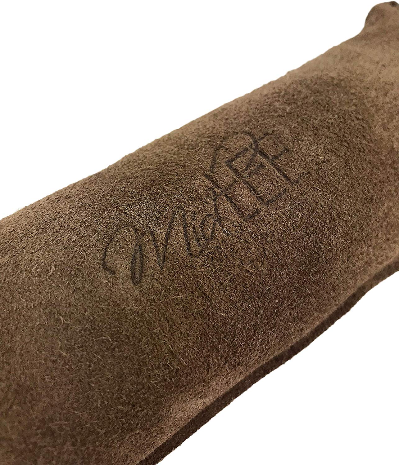 Midlee Leather Tug Dog Toy