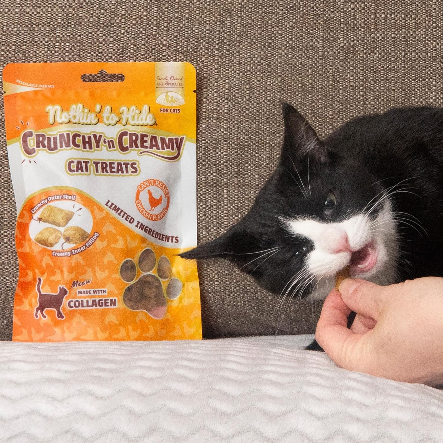 Nothin' To Hide Cat Chicken Treats - 3oz