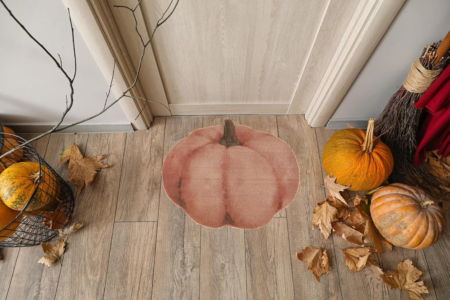 Primitives by Kathy Blush Pumpkin 'Indoor and Outdoor Rug
