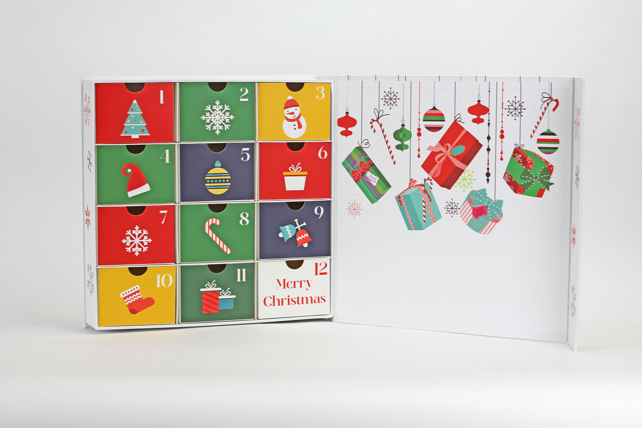 Midlee Cat Advent Calendar - 12 Days of Christmas Filled Cat Toy Gift