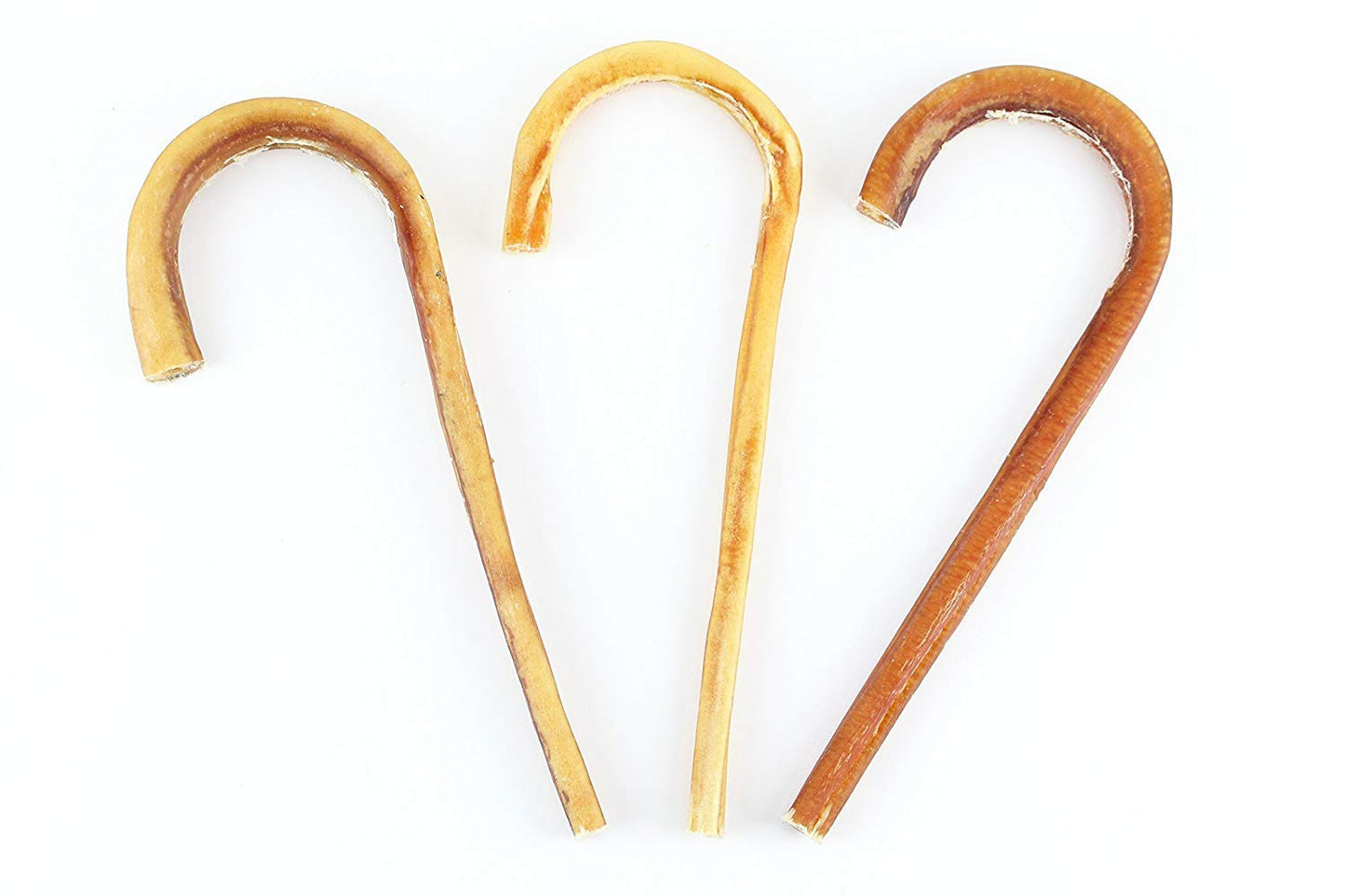 Midlee Candy Cane Dog Bully Sticks Pack of 3