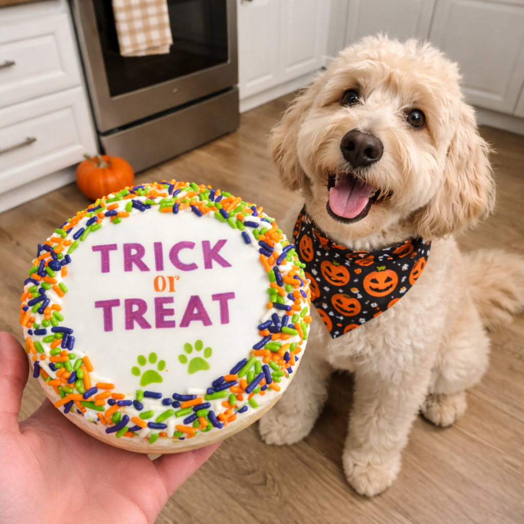 K9 Granola Factory Classic Granola Halloween Trick or Treat Cake Treat for dogs