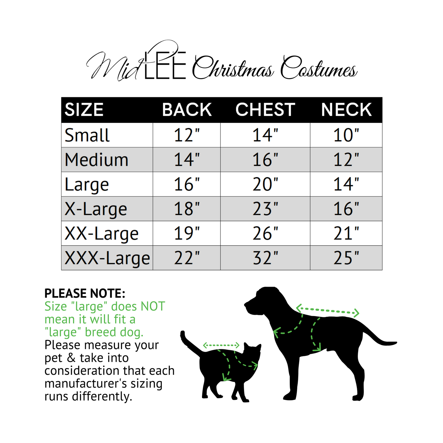 Midlee Dog Santa Claus Costume (X-Large)
