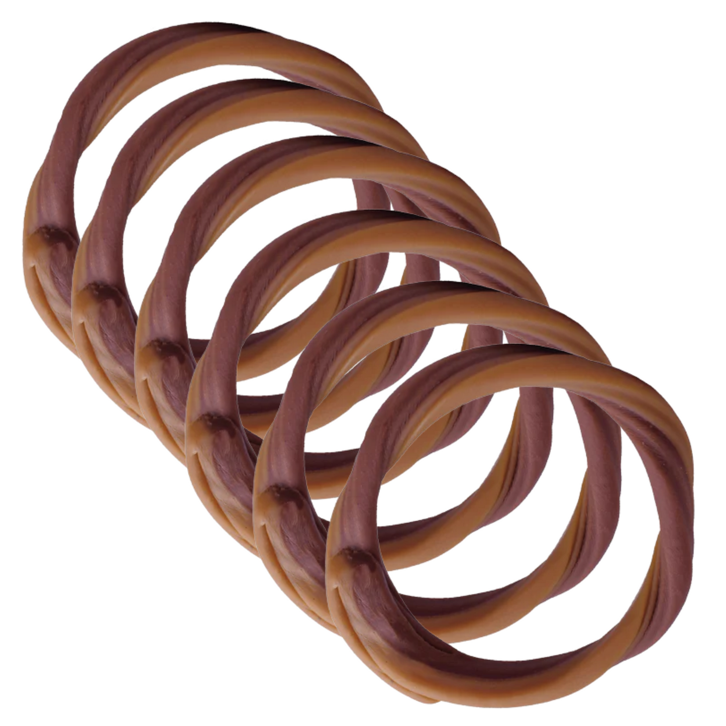 N-Bone Puppy Teething Ring - Pumpkin Flavor- 6 Pack