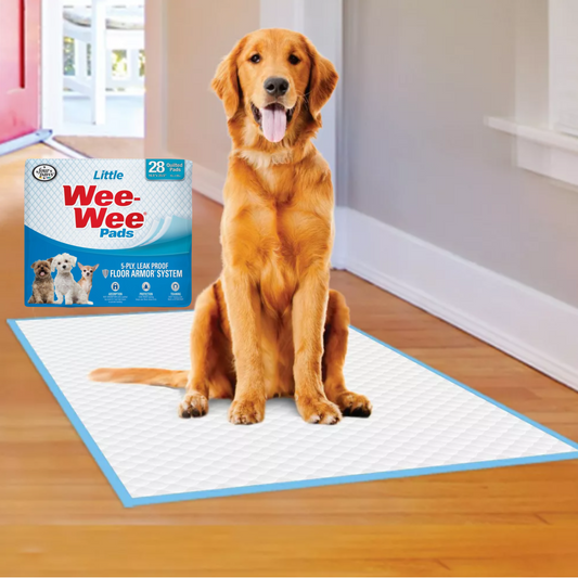 Four Paws Wee Wee Pads for Little Dogs- 28 Pads