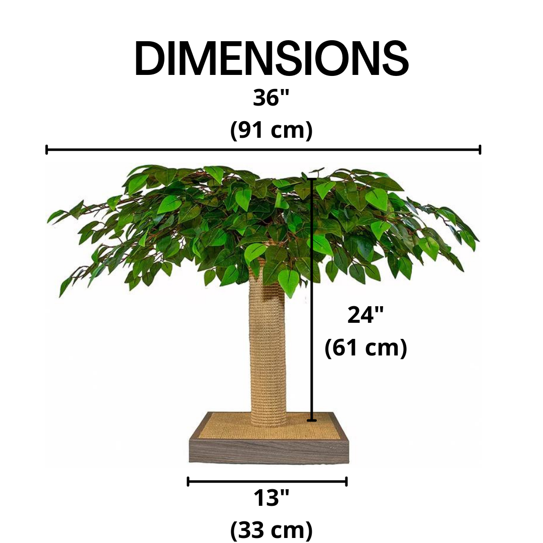 Midlee Tree Decorative Cat Scratcher Realistic Cat Scratcher Furniture Post