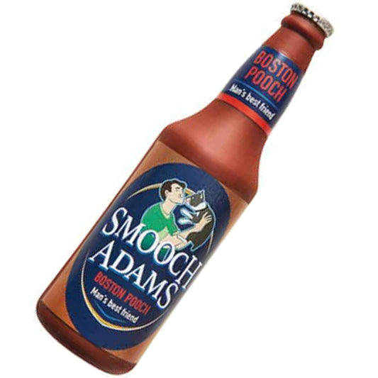 SPOT Fun Beverages Latex Smooch Adams Dog Toy - 9"