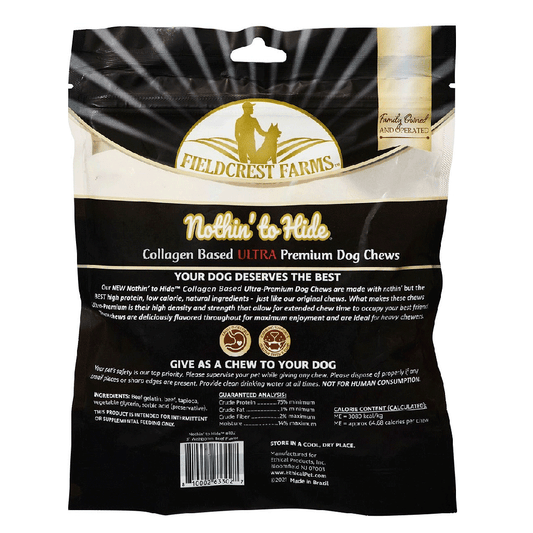 Fieldcrest Farms Nothin' To Hide Ultra Wishbone 3" Chicken (Pack of 12)