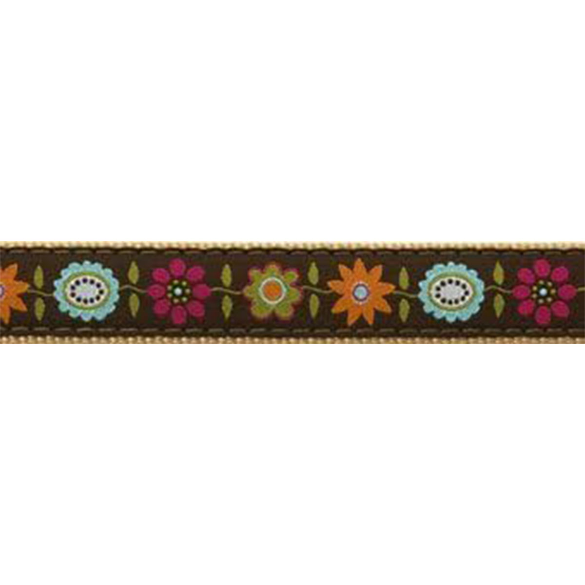 Up Country Bella Flora Dog Collar-Medium 1" Wide
