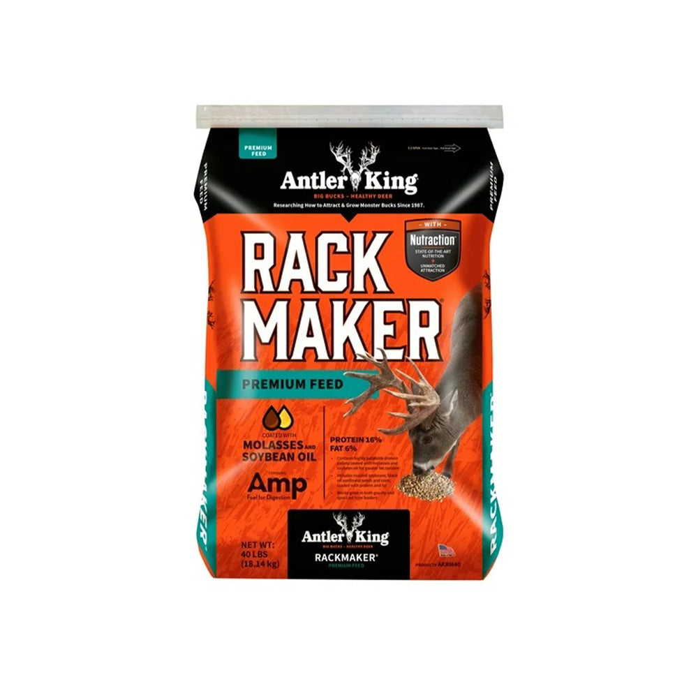 Antler King Rack Maker Molasses Soybean Oil Infused Deer Feed Plot - 40 LB