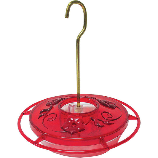 Aspects Rose Hummzinger 3-Port Little Fancy Hummingbird Feeder - 8 Oz