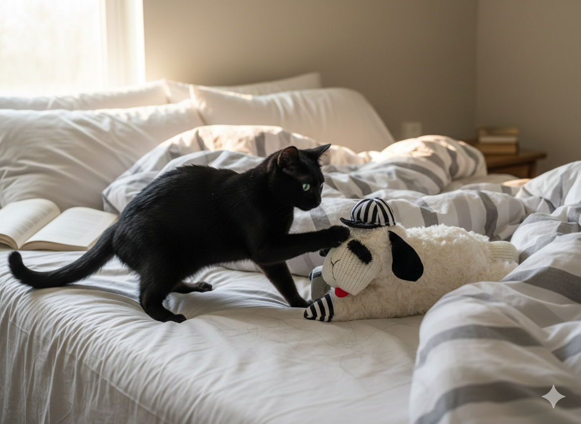 Multipet Referee Lamb Chop Dog Toy - 10.5"