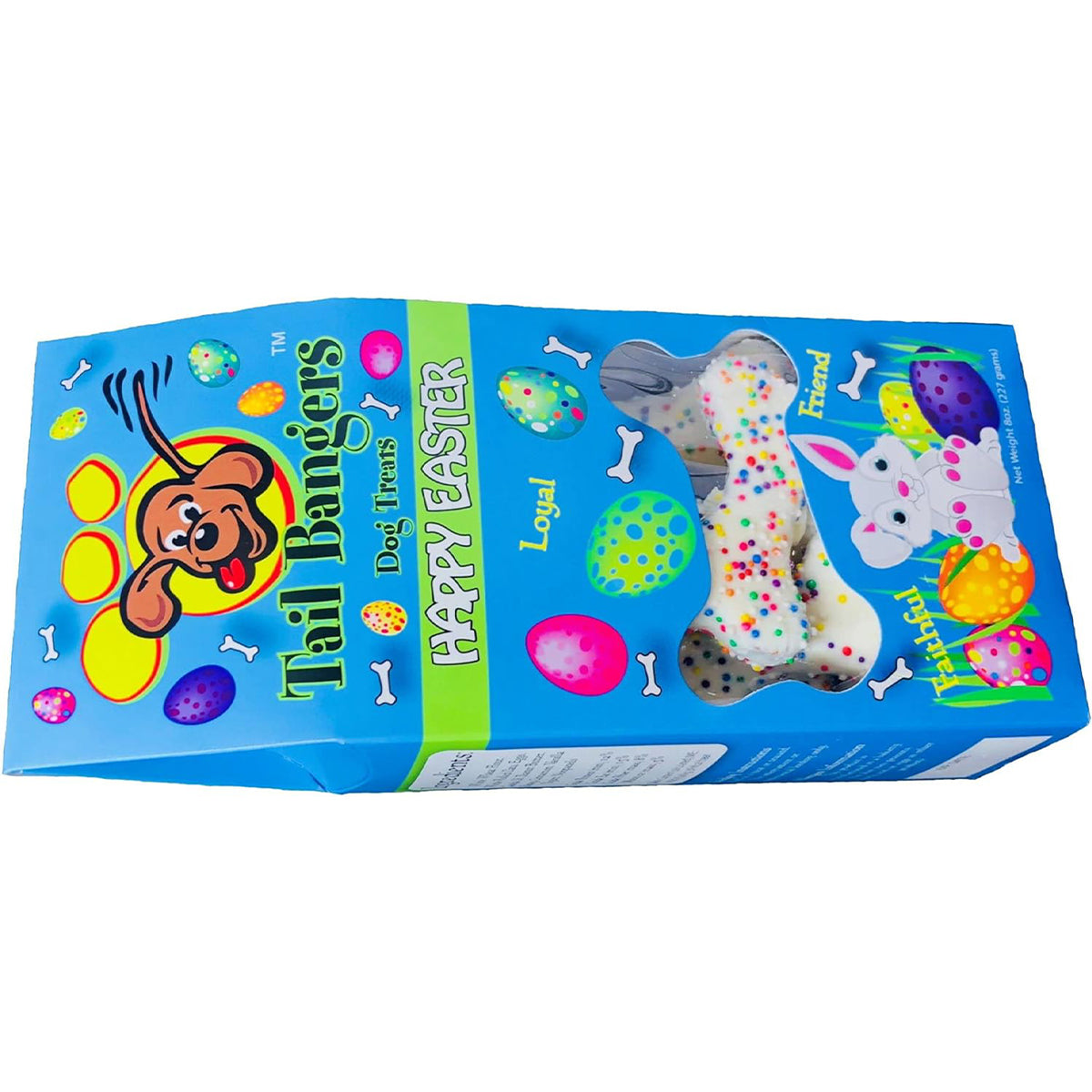 Tail Bangers Happy Easter Packaged Dog Treats - 8 oz
