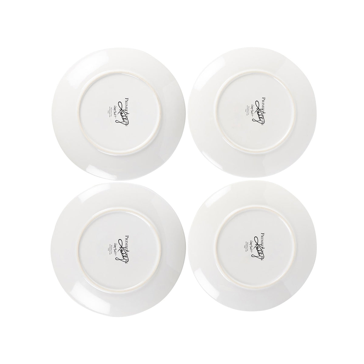 Primitives by Kathy Flower Bunnies Plate Set