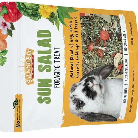 Sunseed Sun Salad Rabbit Foraging Treat - 10 oz