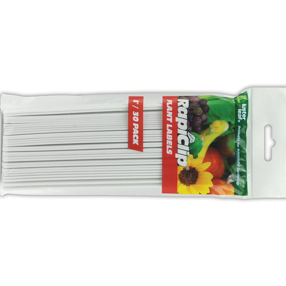 Luster Leaf Rapiclip Plant Labels, 8-Inch (Pack of 30)