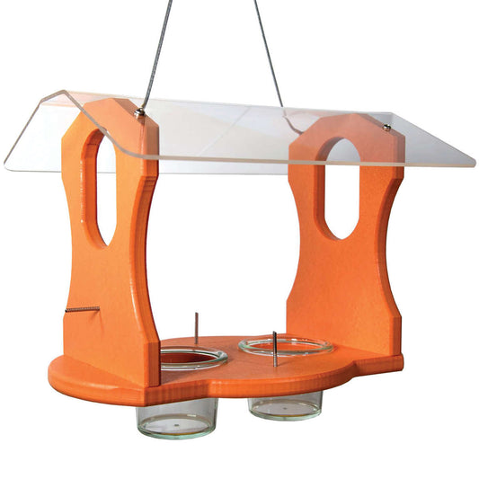 America's Favorite Orange Ultimate Oriole Bird Feeder (12" X 12" X 12")