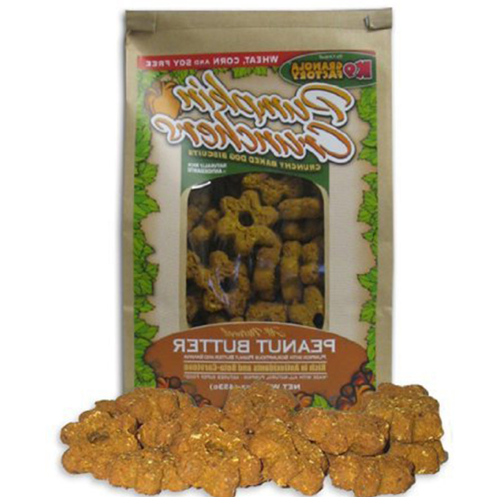 (3 Pack) Pumpkin Crunchers Dog Treat Peanut Butter and Banana, 14 Ounces each