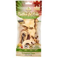 Fieldcrest Farms Nothin' To Hide Holiday Giftpack Chicken & Beef Dog Chews - Large(Pack of 5)