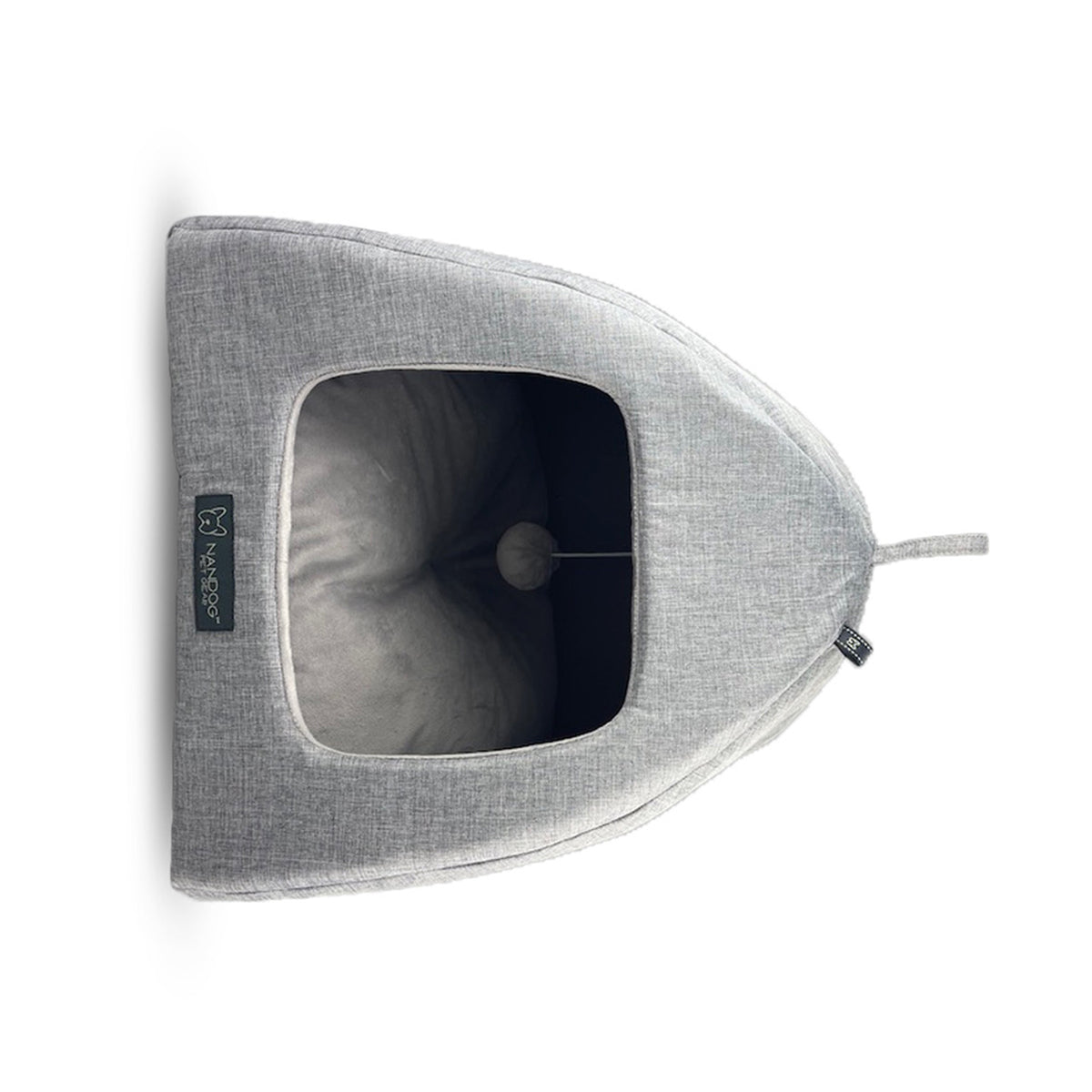 Nandog Pet Gear Cassel Cat Hut - Gray