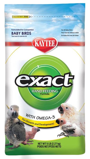Kaytee Exact Hand Feeding Formula for All Baby Birds - 5 lbs