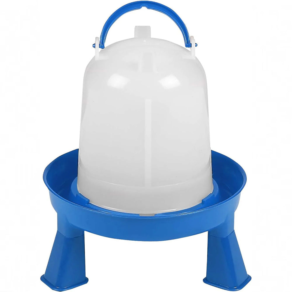 Double-Tuf Poultry Waterer with Legs Durable Water Container - 1.5 Quart