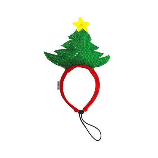 Midlee Christmas Tree Dog Headband