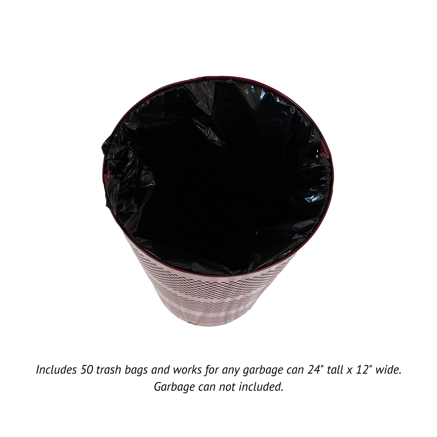 Midlee Dog Waste Station Garbage Can Refill Bags - 24"x12"(50 Count)