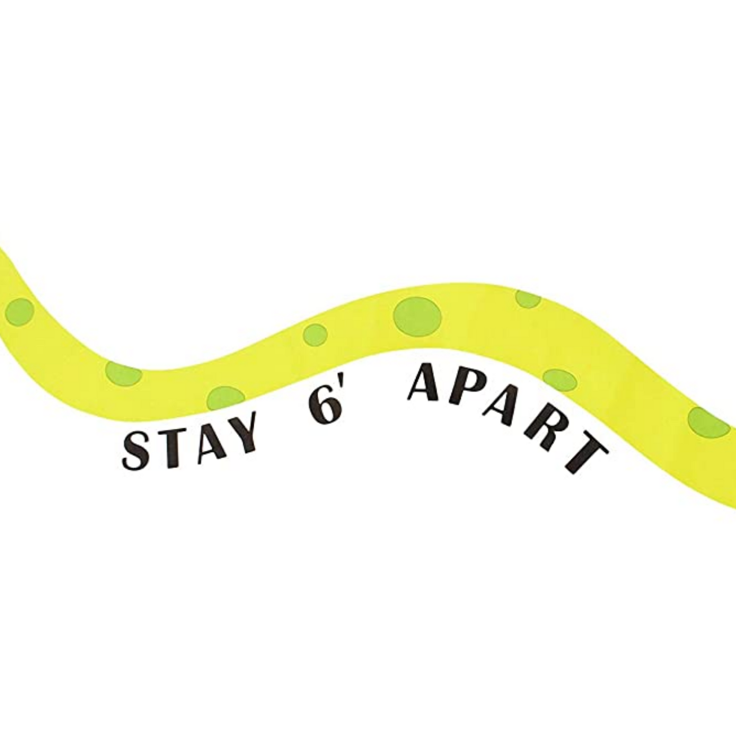 Midlee Snake Floor Decal- Stay 6 Feet Away Social Distance Marker