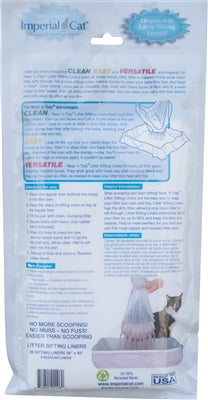 Neat n' Clean Litter Sifting Liners by Imperial Cat, 2 Pack