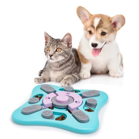 Nice Paws Slide N Squeak Dog Puzzle Feeder - LEVEL 2
