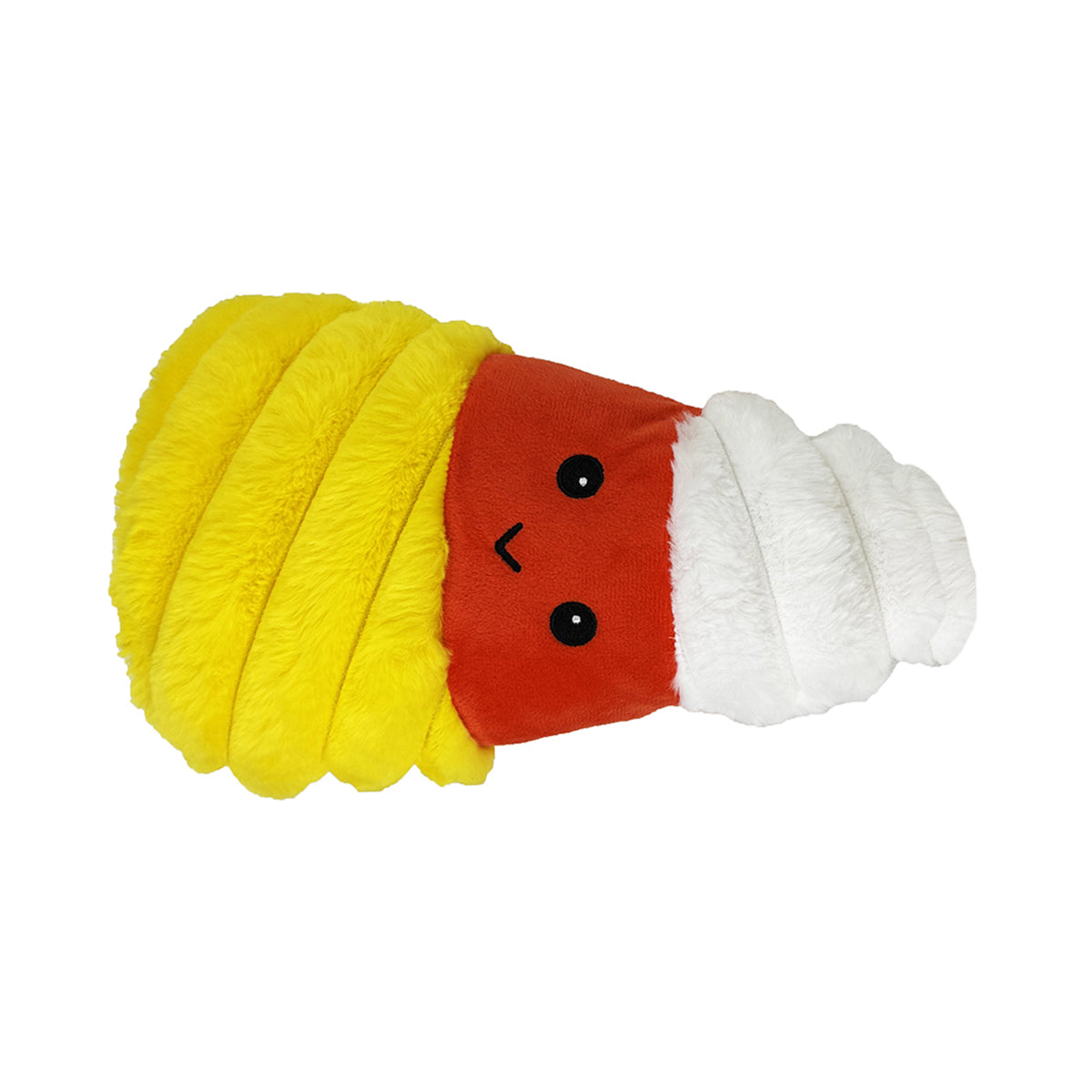 PetLou 12" Candy Corn Squeaky Plush Dog Toy
