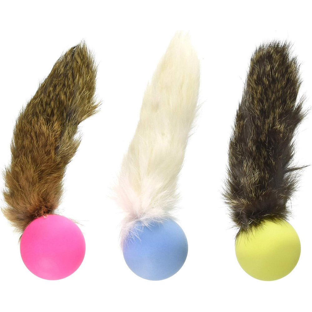 GoCat Da Fur Pong 3 Pack Cat Toy