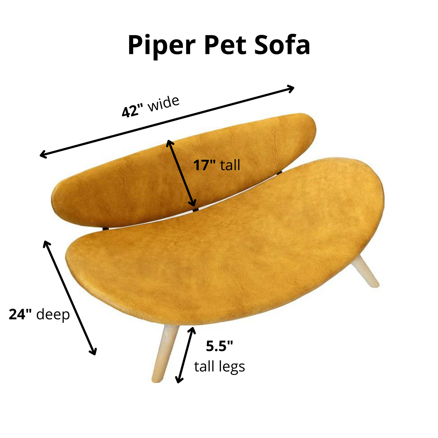 Midlee Piper Pet Sofa