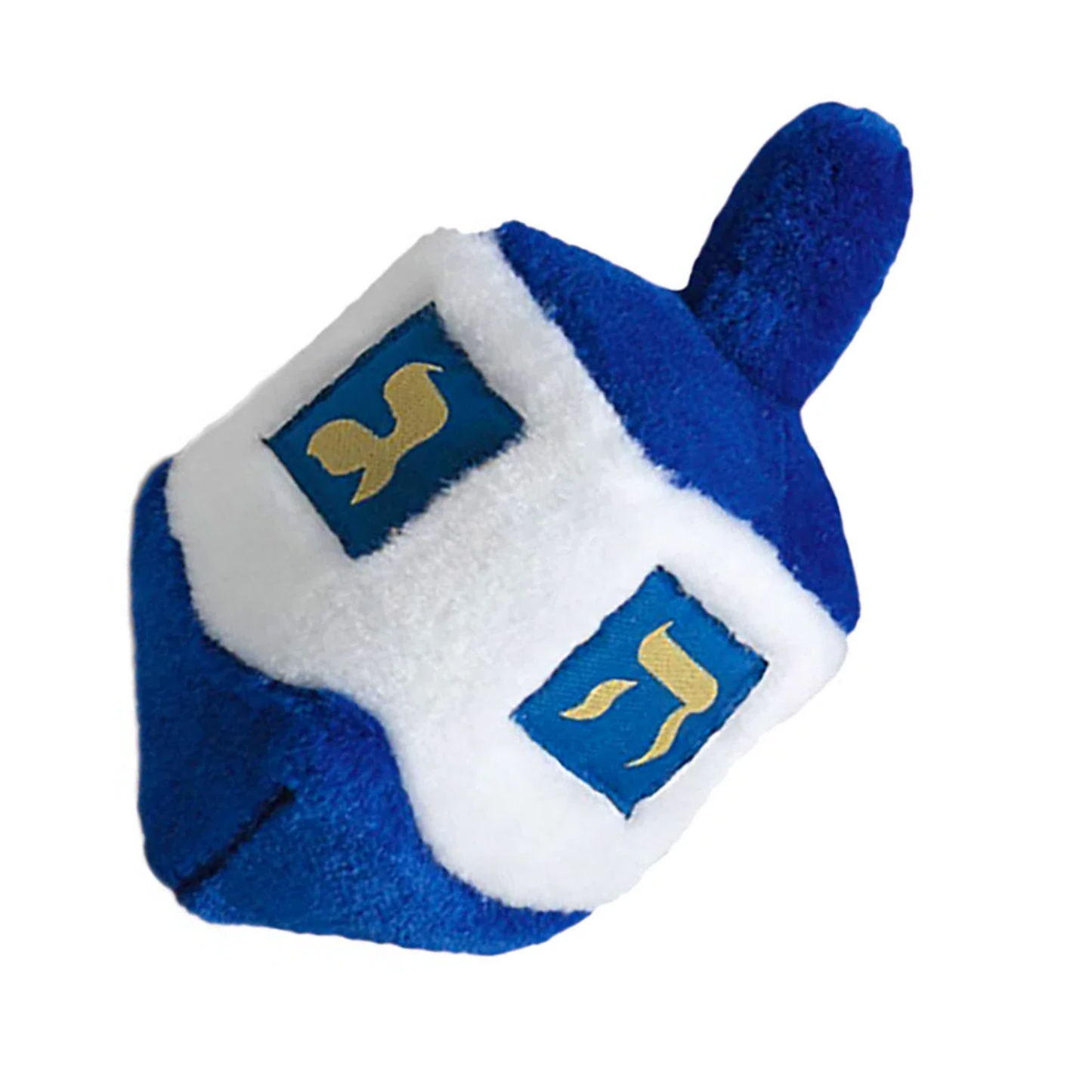Multipet 6 1/2-Inch Dreidel Hanukkah Plush Singing Dog Toy