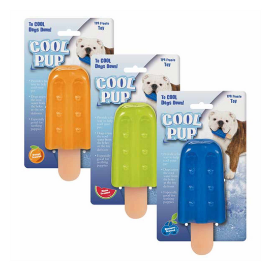 Cool Pup Blue Popsicle Cooling Toy- Large