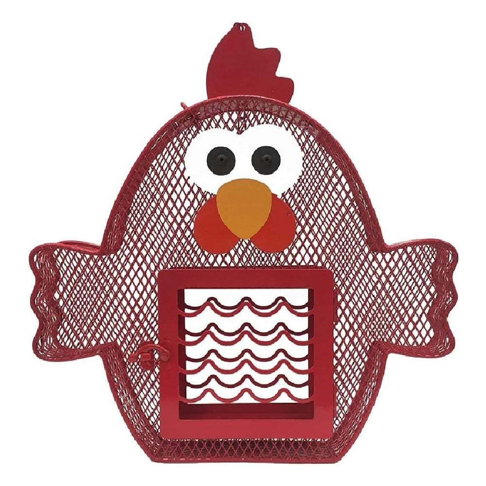 Heath Outdoor Products Chicken Suet and Seed Feeder - Red