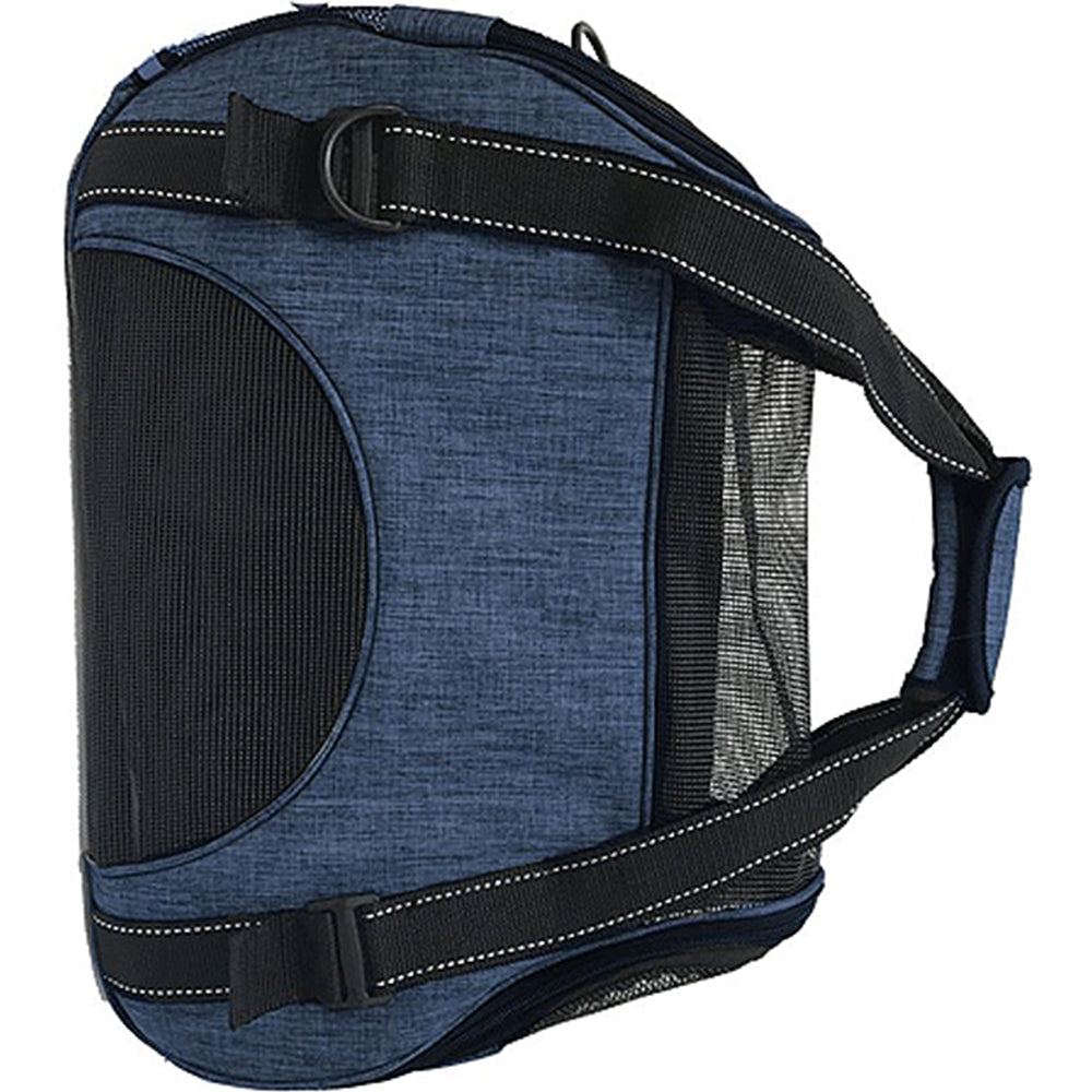 DOGLINE Pet Carrier Bag - Blue (Medium)