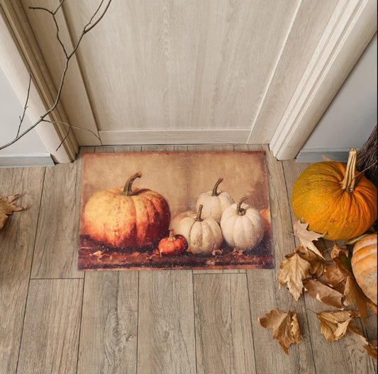 Primitives by Kathy Pumpkin Still Life Rug- Indoor/Outdoor