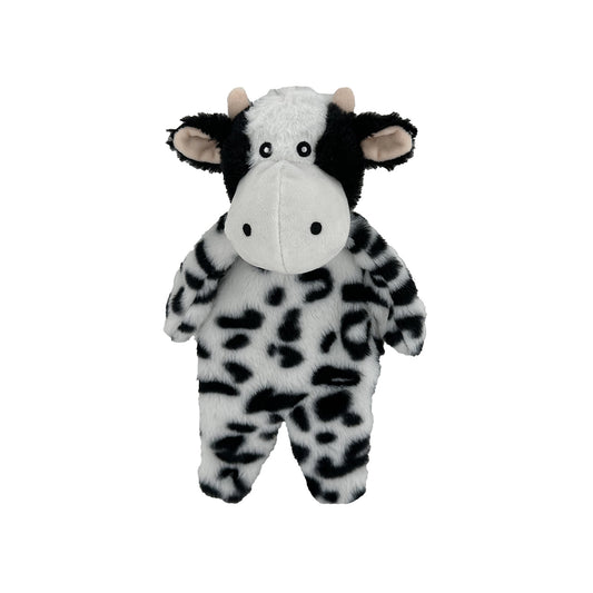 Petlou Floppy Cow Super Soft Animal Plush Dog Toys - 13"
