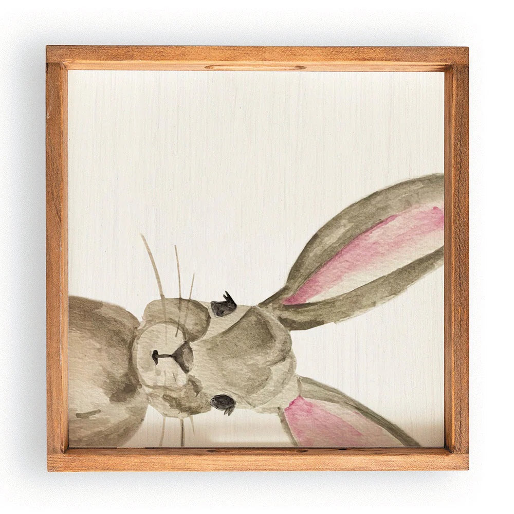 Rustic Marlin Bunny Wooden Serving Wood Trays