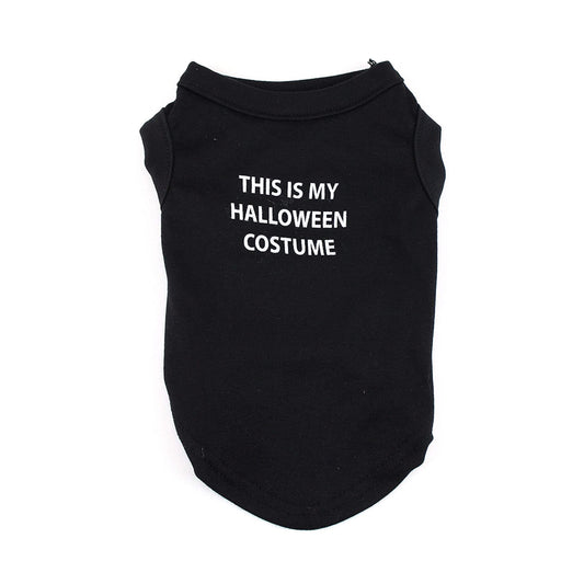 Midlee This is my Halloween Costume Dog Shirt (Small)