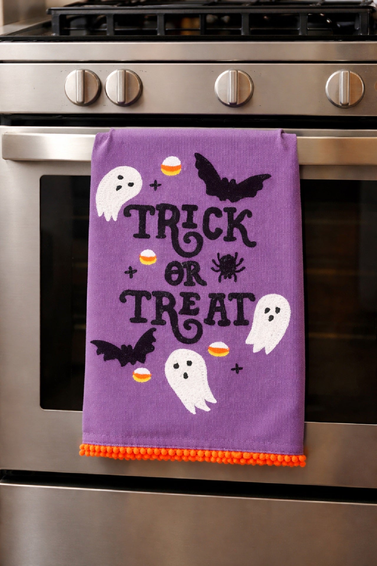 Primitives by Kathy Trick Or Treat Kitchen - Towel