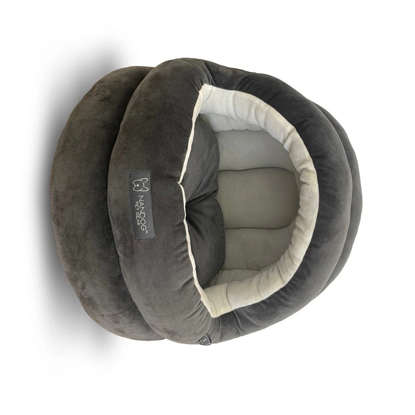 Nandog Pet Gear Cat Hut - Gray