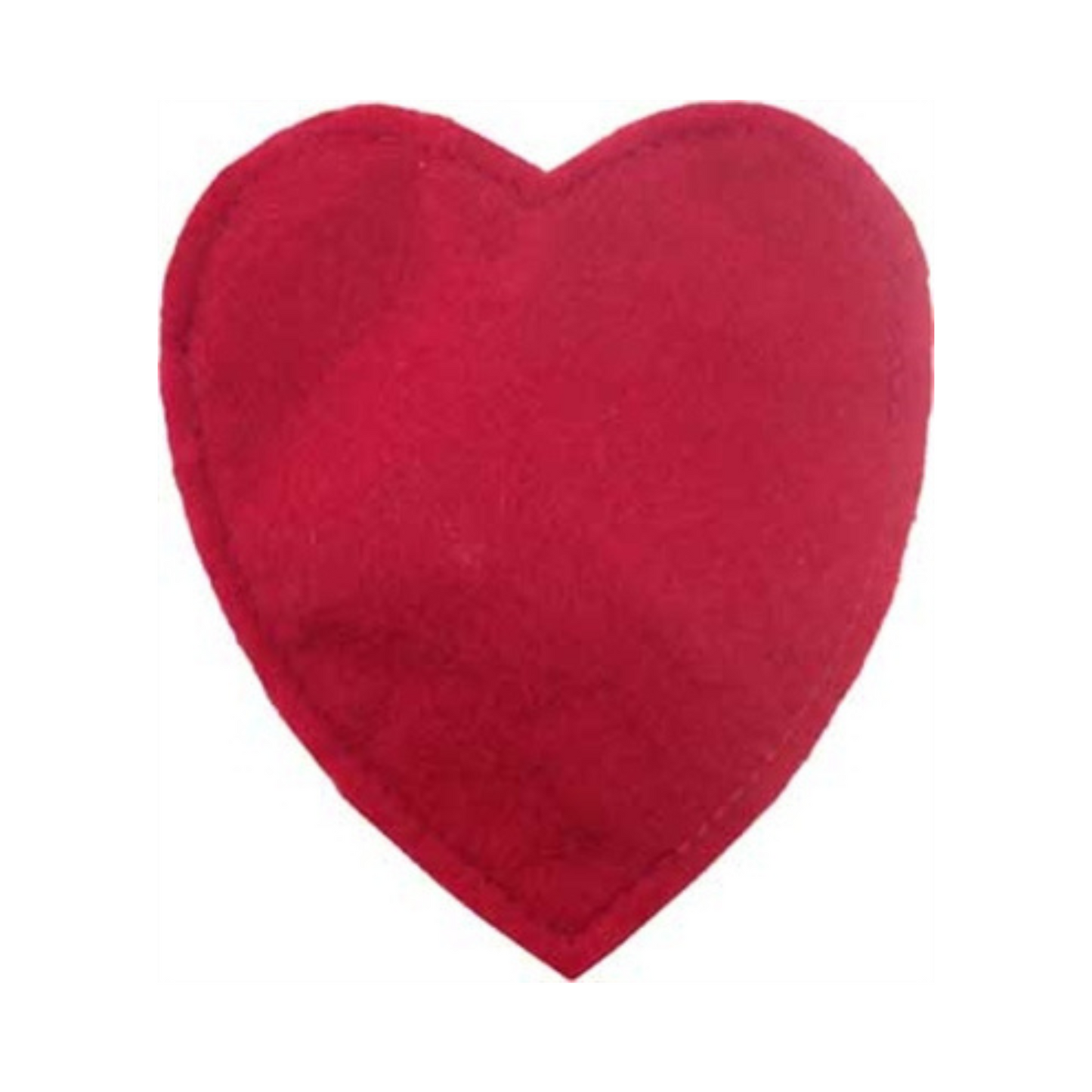 Imperial Cat Red Felt Heart Catnip Valentine's Toy, Pack of 2