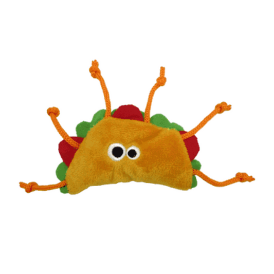 Mad Cat Tabby Taco Cat Toy